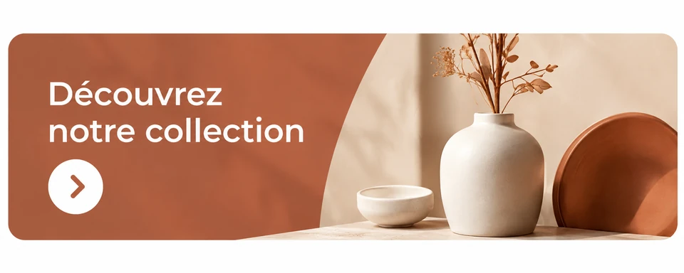 Exemple de bannière marketing : Découvrez notre collection.